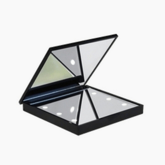 Glamnetic Black Square Compact Mirror ~ NWT - Picture 2 of 4